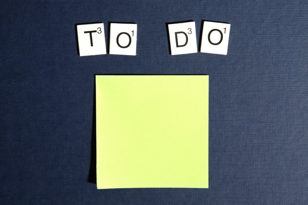 Postit Note To Do List
