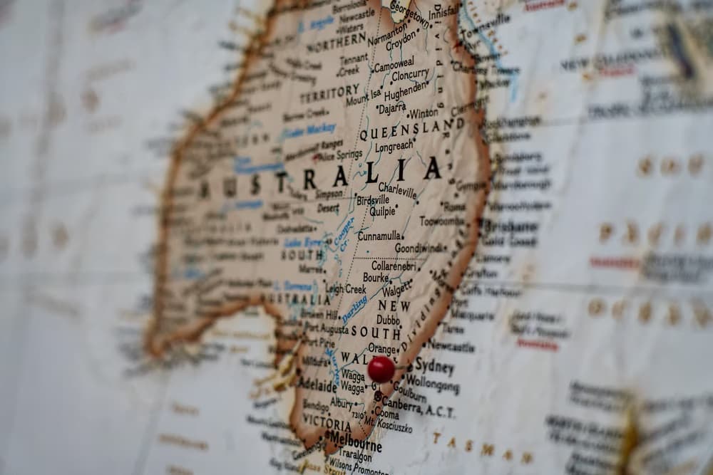 Australian map
